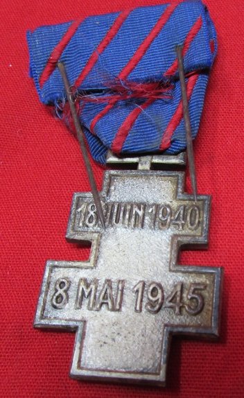  France WWII, Free French Medal, 1940-1945 — image 3
