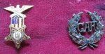 US Post Civil War, GAR Badge Lot