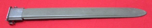  US M1905 Training Bayonet Scabbard, USN MK 1. — image 3