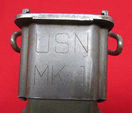  US M1905 Training Bayonet Scabbard, USN MK 1. — image 4