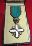 Italy, Order of Military Merit 5th Class, Cased