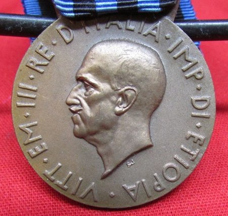  Italian WWII Africa, Ethiopia Campaign Medal, Orientale Medal — image 3