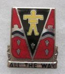 US Post WWII, 509th PIR Distinctive Unit Insignia,