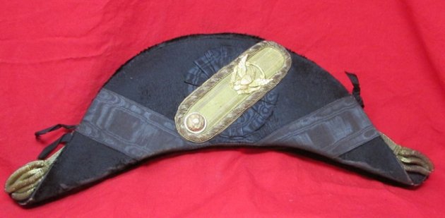  US Indian Wars Era, Army Staff Officer Chapeau Des Bras, H.V. Allien & Co. — image 2