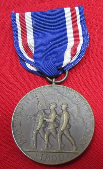  US Spanish American War, Philippine Congressional Medal, No.8641 — image 2