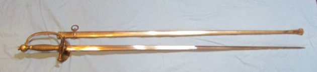  French 1880's Staff or Officials Sword, — image 3