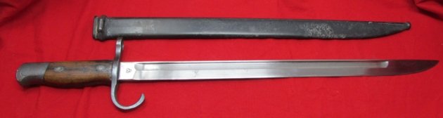  Japanese WWII Type 30 Bayonet & Scabbard, Kokura Arsenal — image 4