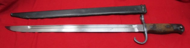  Japanese WWII Type 30 Bayonet & Scabbard, Kokura Arsenal — image 6