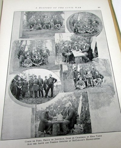  US Post Civil War Book, A History of The Civil War, Brady Photographs — image 8