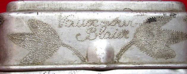  French WWII Aluminum Messkit, 1938, French POW Trench Art — image 6