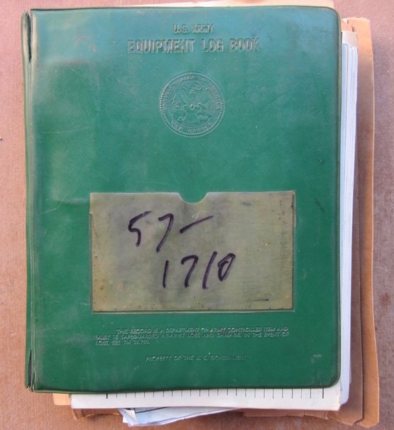  US Vietnam War Era Sikorsky H-34A Choctaw Helicopter Log & Maintenance Record Book — image 2