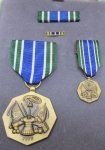 US Current Era Army Military Achievement Medal & Miniature, Cased
