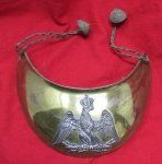 French 2nd Empire Officers Gorget, Franco-Prussian War Era