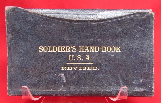  US Spanish American War Era, Soldiers Hand Book, 7th Cavalry, 1892 — image 2