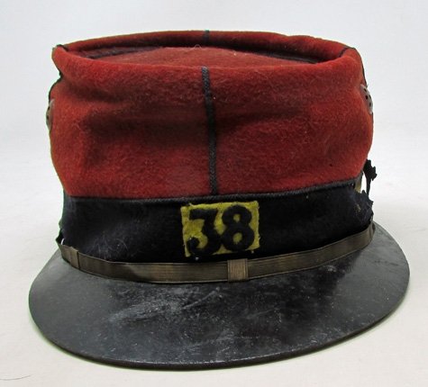  French WWI Enlisted Kepi, 38th Regiment — image 2
