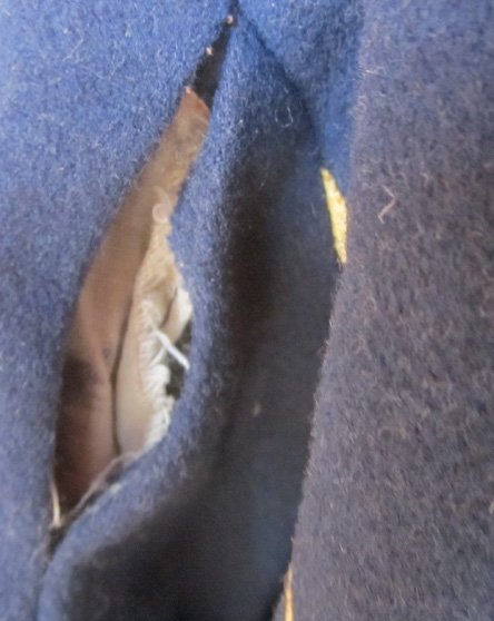  US Civil War, Cavalry Enlisted Shell Jacket & Shoulder Scales, Cincinnati Depot, Size 3 — image 8