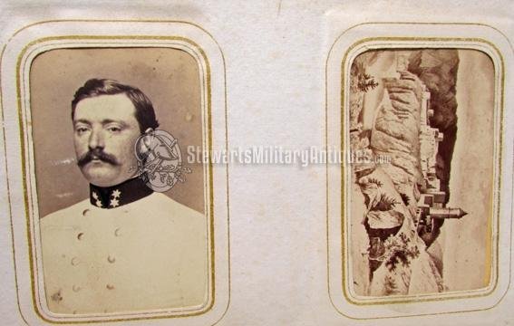  Austrian Imperial Era Ca 1860-70, Military CDV Album 78 Images — image 11