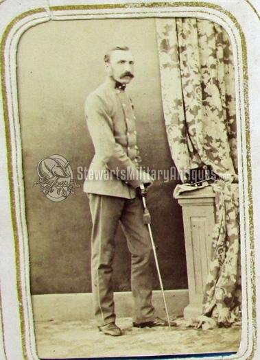  Austrian Imperial Era Ca 1860-70, Military CDV Album 78 Images — image 16
