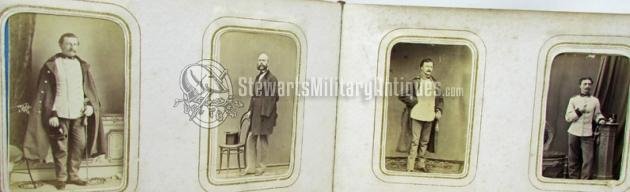  Austrian Imperial Era Ca 1860-70, Military CDV Album 78 Images — image 18