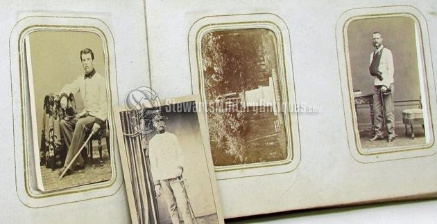  Austrian Imperial Era Ca 1860-70, Military CDV Album 78 Images — image 22