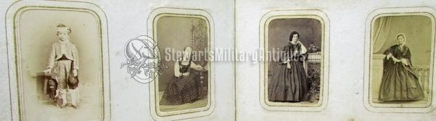  Austrian Imperial Era Ca 1860-70, Military CDV Album 78 Images — image 25