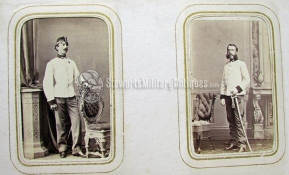  Austrian Imperial Era Ca 1860-70, Military CDV Album 78 Images — image 27