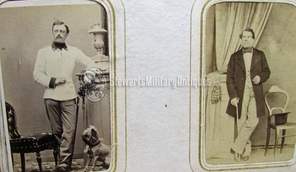 Austrian Imperial Era Ca 1860-70, Military CDV Album 78 Images — image 3