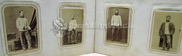  Austrian Imperial Era Ca 1860-70, Military CDV Album 78 Images — image 4
