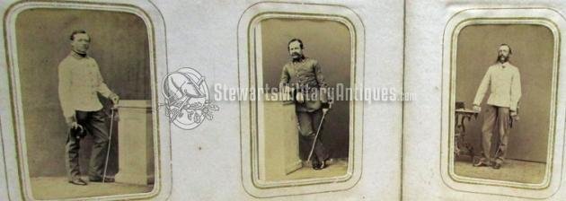  Austrian Imperial Era Ca 1860-70, Military CDV Album 78 Images — image 5