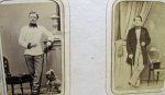 Austrian Imperial Era Ca 1860-70, Military CDV Album 78 Images