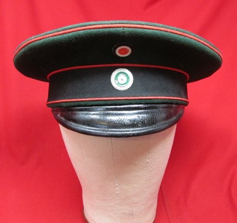  German Imperial Era, Saxon Jager Battalion NCO Visor Hat — image 2