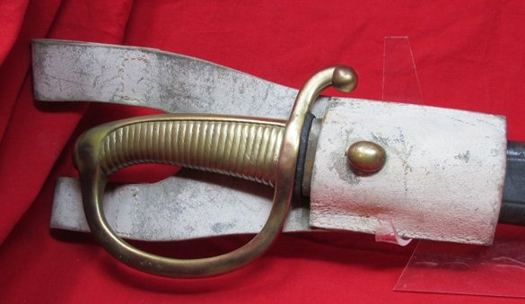  French 19th Century Infantry Briquet & Frog — image 3