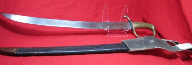  French 19th Century Infantry Briquet & Frog — image 5