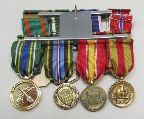  US Cold War USMC Miniature Medals, Group of 8 — image 3