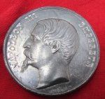 French 2nd Empire Table Medal, Paris 1855 Universal Exposition