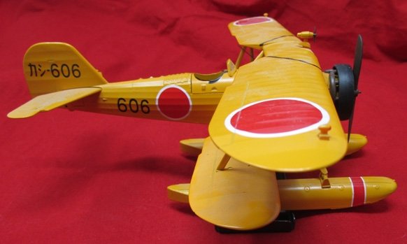  Japanese, K5Y-2 Type 93 Trainer Diecast Model 1/48 Scale, Marushin Mfg. — image 2