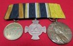 German, Prussian 1864 & 1866 Three Place Medal Bar