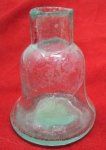 US Civil War Era, Bell-Shaped Glass Inkwell