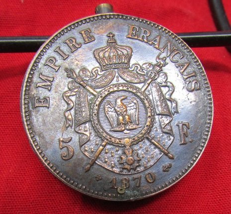  French 2nd Empire, Napoleon III Cigarette Lighter — image 3