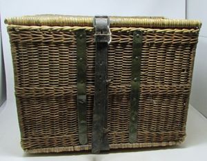 Swiss WWII Wicker Ammunition Pannier