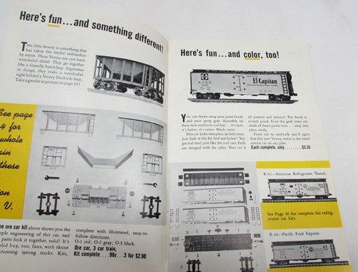  US 1950's, Toy Trains & Tanks Model Brochures — image 4