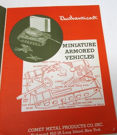  US 1950's, Toy Trains & Tanks Model Brochures — image 6