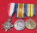 British WWI Medal Trio, Pte H.A. Maulding ASC