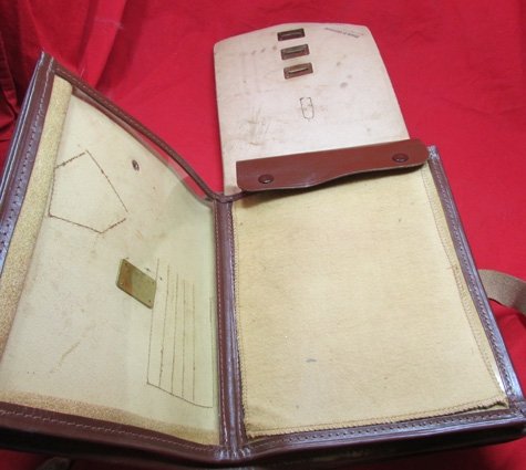  German, Cold War, DDR Leather Mapcase — image 5