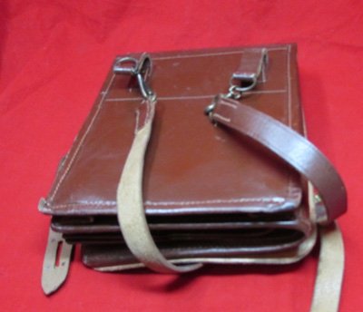  German, Cold War, DDR Leather Mapcase — image 6