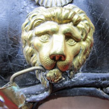  German Imperial Era, Bavarian M1868 Enlisted Raupenhelm — image 6