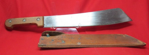  French WWII Colonial Troops Coup-Coup Machete and Sheath — image 4