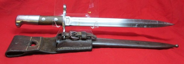  Swiss M1918 Schmidt-Rubin Bayonet, Waffenfabrik Neuhausen — image 4