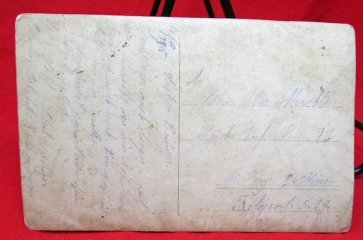  Austrian WWI Armed Infantryman 1915 RPC, — image 4