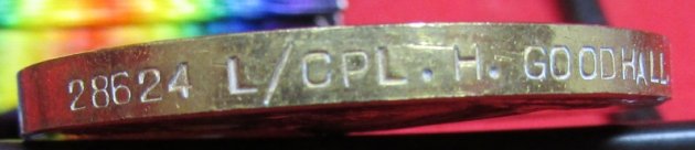  British WWI Victory Medal, New Zealand Soldier Goodhall, Wounded 1917 — image 4